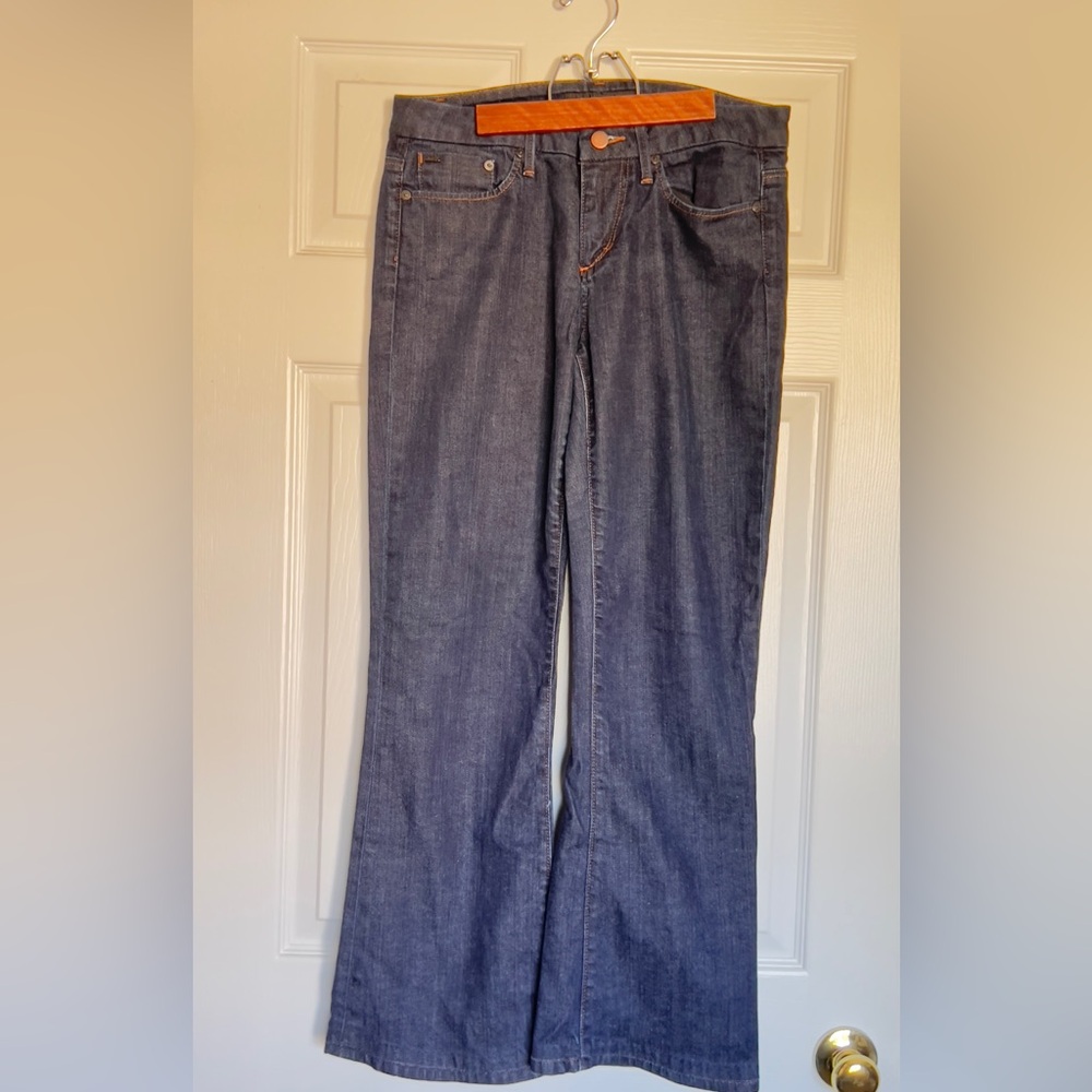 Joe’s Jeans Muse Dark Wash Wide Leg Jeans Size W 28